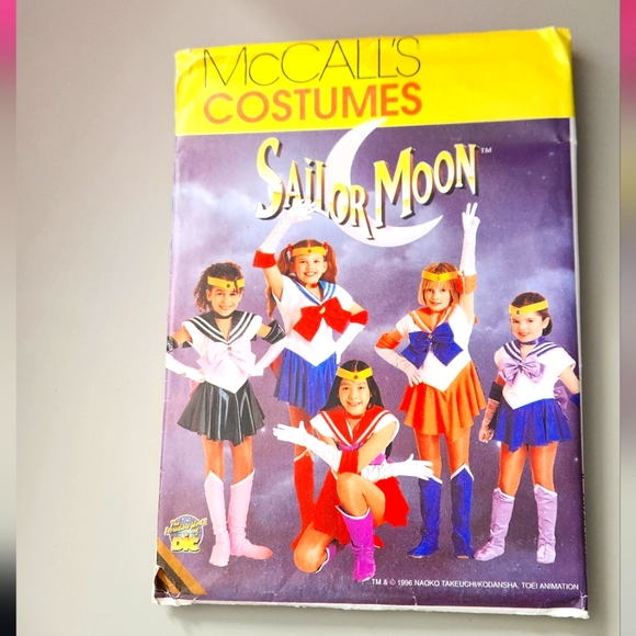 McCall's Other - Sailor moon sewing pattern size l